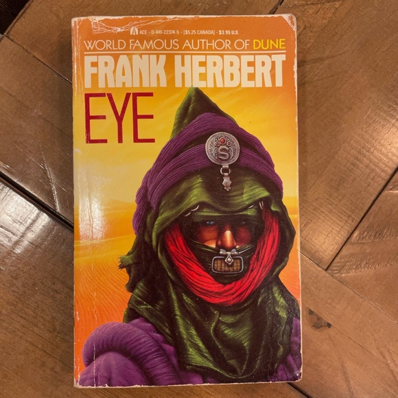 Book: EYE by Frank Herbert, Author of DUNE - Picture 1 of 3